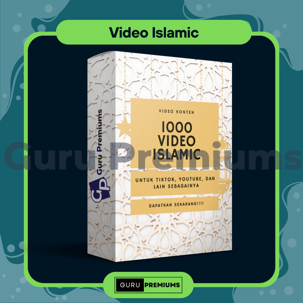 1000 ++ Video Konten Islamic Viral Siap Upload Untuk FYP Reels, Tiktok, dan Youtube