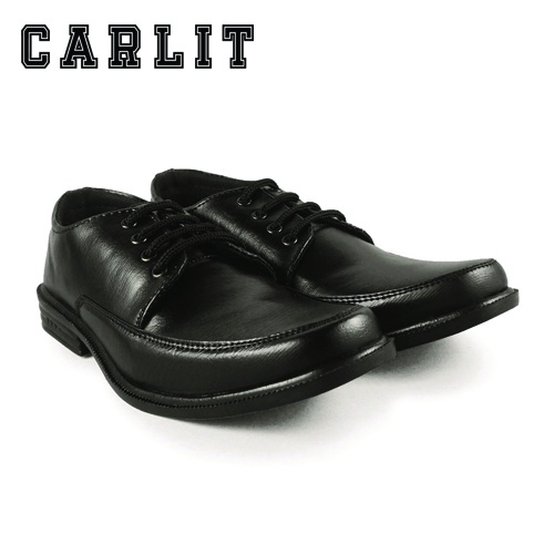 Sepatu Pantofel Pria Talian Hitam Untuk Kerja Kantor dan Acara Formal 39-43 MDT 01