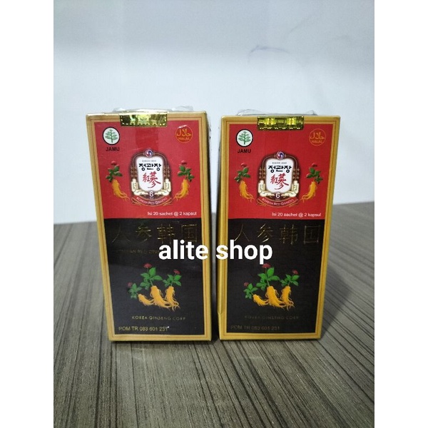 

Korean Red Ginseng (Gingseng Korean Kapsul)