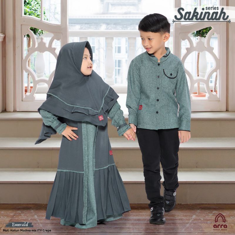 Gamis Sarimbit Keluarga Ayah Ibu Anak Series Sakinah Warna Emerald Original Premium Arra Sarimbit Couple 2023 Terbaru Busana Muslim Kapel Kondangan Baju Couple Keluarga Muslim Sarimbit Lebaran Baju Kondangan Wanita Kekinian Jumbo