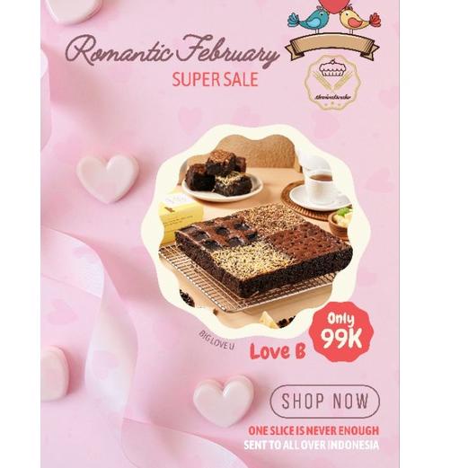

✳ Romantic February B - FUDGY BROWNIES ♫