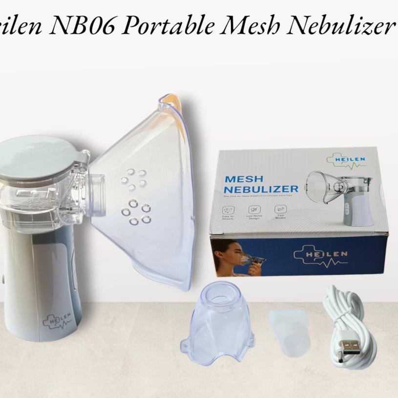 ← Heilen NB06 Portable Mesh Nebulizer Alat Uap Asma Inhaler Inhalasi Pernafasan ►