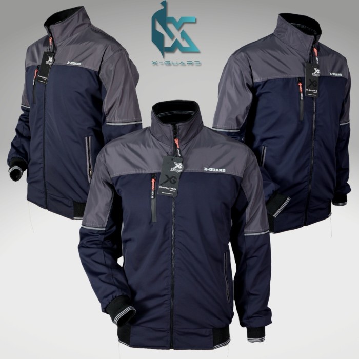 JAKET PARASUT X GUARD JAKET MANTEL PRIA JAKET MURAH JAKET BONDING - 10, L K4C9