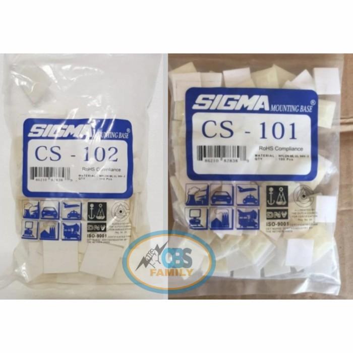 

Sigma Adhesive Tie Mount 28X28Mm Cs102 / Tie Mount 28X28Mm