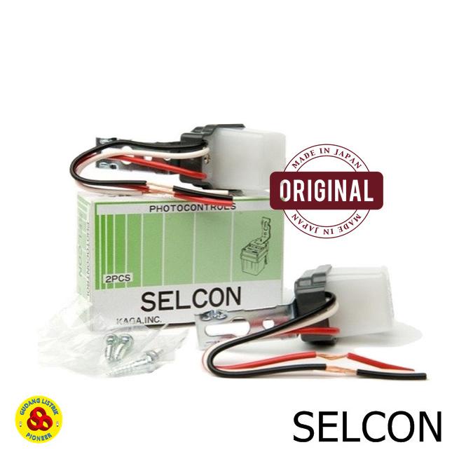 Fotosel Selcon Photocell 3A Ampere Sensor Cahaya Photocell Selcon 3 A Debezz