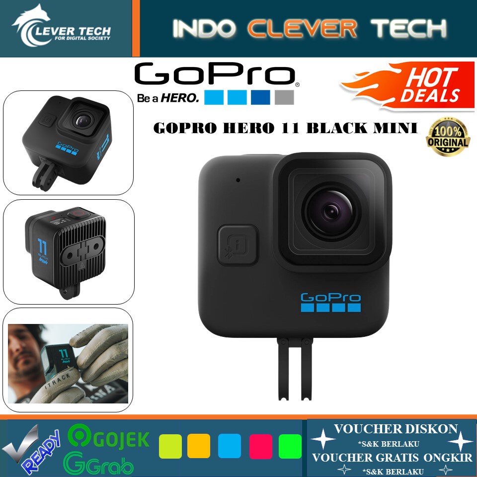 GoPro HERO 11 Black Mini (Small Action Camera)