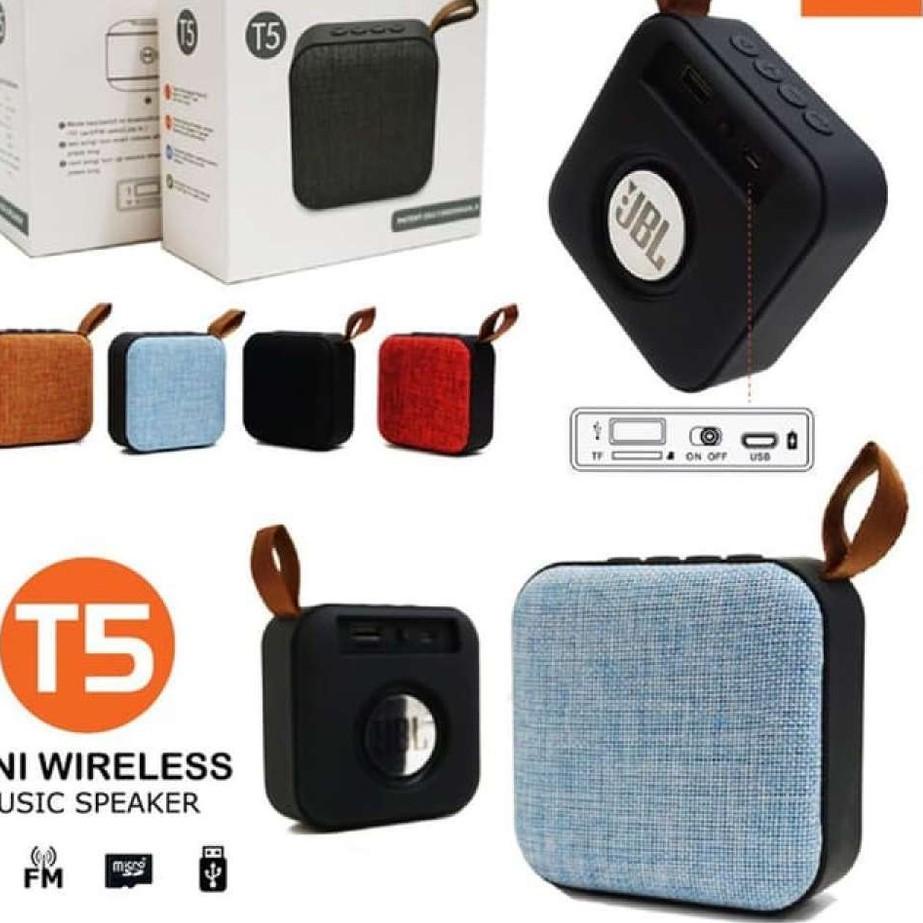 ✨Original✨ WBS Speaker Bluetooth Mini JBL T5 Wireless Speaker Portable Music JBL BA /SS037 gas 