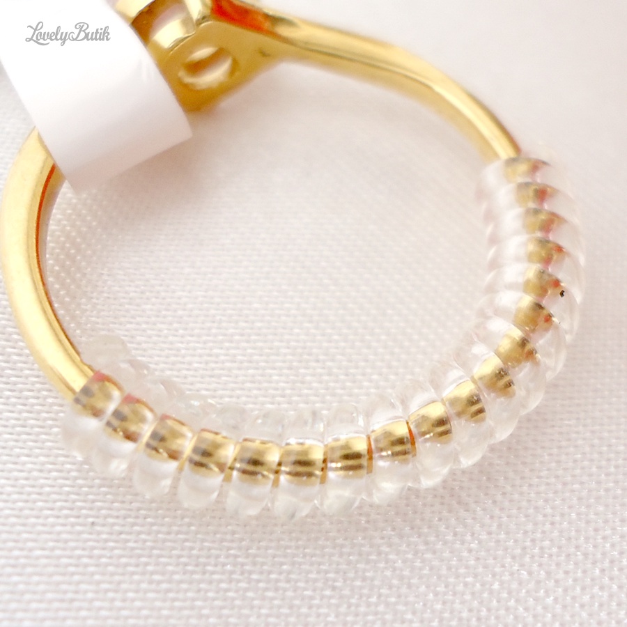 Spiral Ring Pengecil Pengganjal Cincin Pengatur Cincin Kebesaran  - Lovelybutik