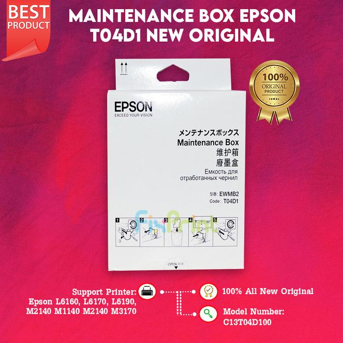 MAINTENANCE BOX EPSON L6160 L6170 L6190 PEMBUANGAN TINTA WASTE INKPAD
