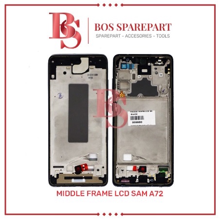 MIDDLE FRAME LCD SAM A72 BLACK