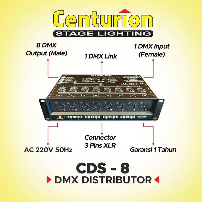 Terlaris Centurion Cds-8 Dmx Distributor