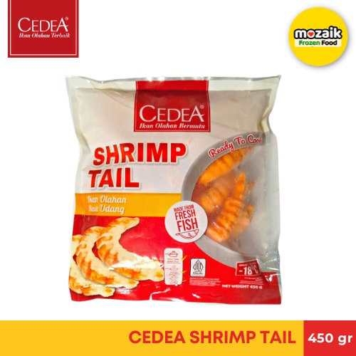 Cedea Shrimp Tail 450gr Frozen Mart Frozen Food Palembang