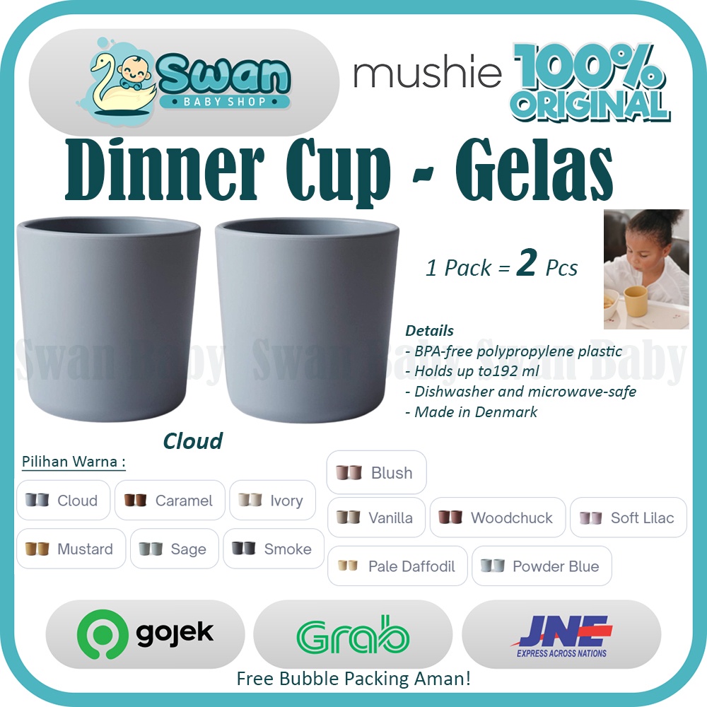 Mushie Cup / Cangkir Gelas Minum Anak / Dinner Cup