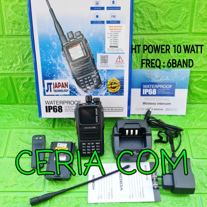 Terlaris Ht Weircom Wr88 Plus 6Band Sport Radio Weircom Wr 88 Plus Sport Radio
