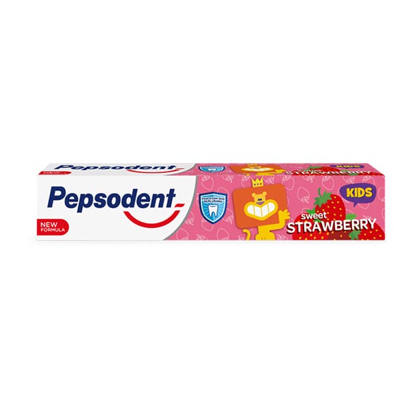 Promo Harga Pepsodent Pasta Gigi Kids Strawberry 50 gr - Shopee