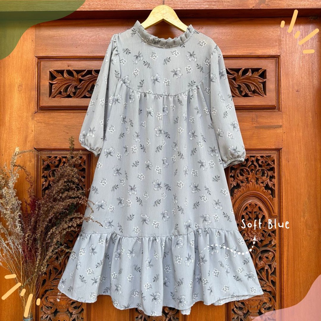 Gamis Anak / Gamis Anak Perempuan Freya 1-5 Tahun Laurakidshop