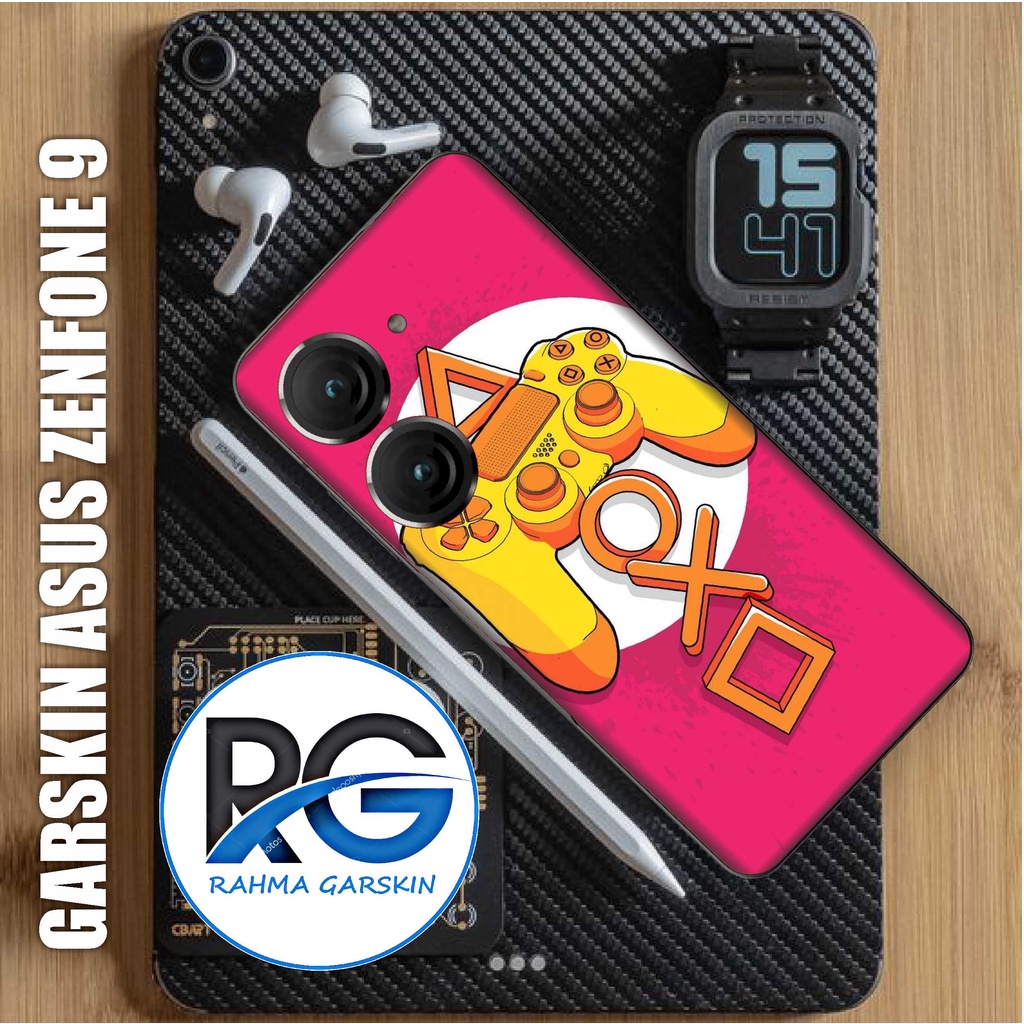 GARSKIN ASUS ZENFONE 9 // GARSKIN CUSTOM ZENFONE 9 // ISI 2PCS MOTIF GAMER