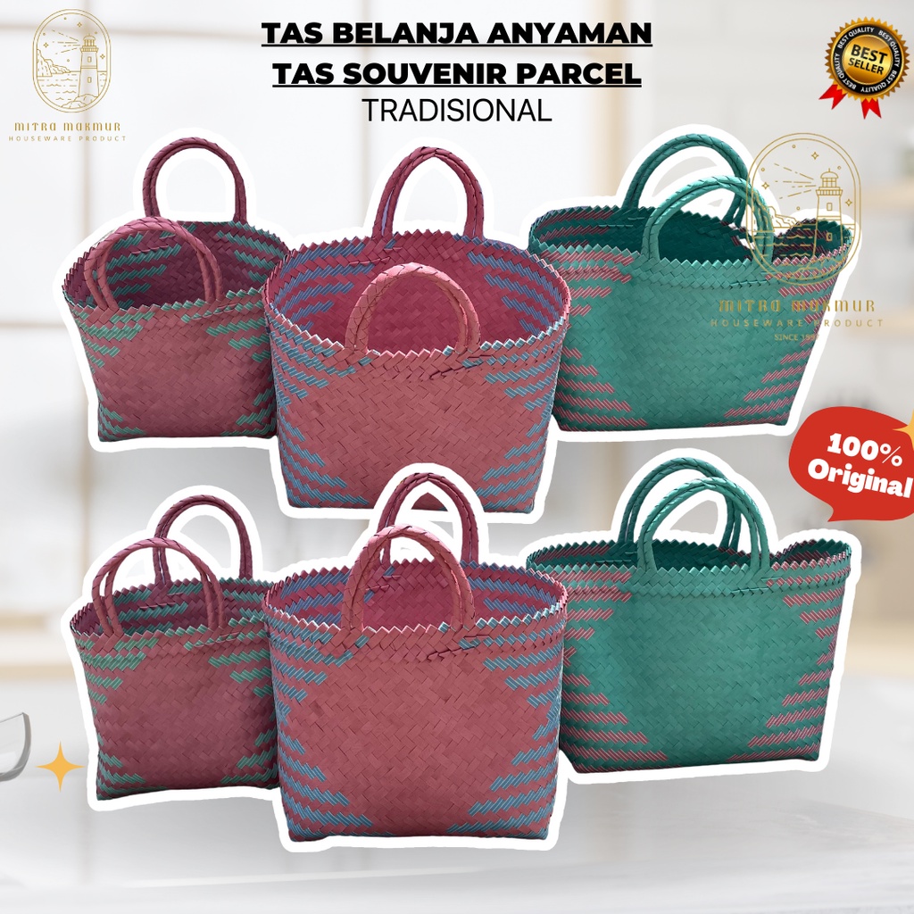 SALE!! TAS ANYAMAN TRADISIONAL / TAS BELANJA / TAS SOUVENIR