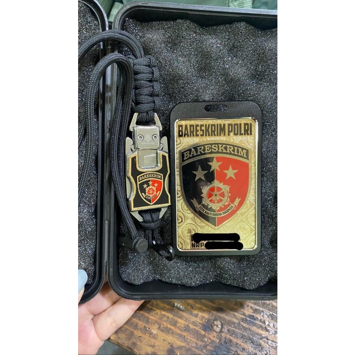

Paracord Tactical Id Card (Satu Paket