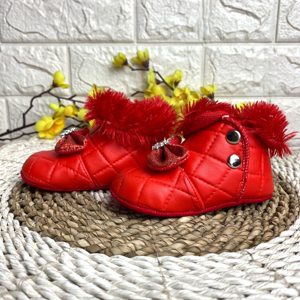 mandirishoestore-SEPATU BOOT BAYI PEREMPUAN 0-12 BULAN LPY02