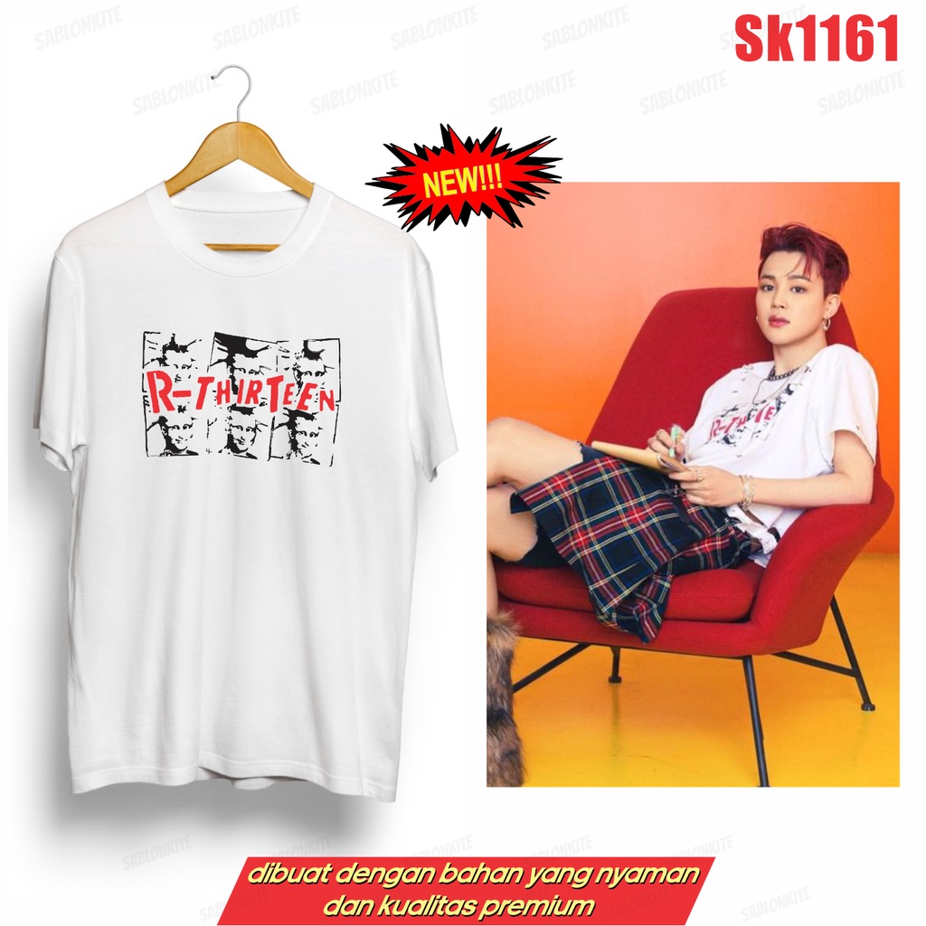 MURAH!!! KAOS KPOP JIMIN JM THIRTEEN SK1161 UNISEX COMBED 30S