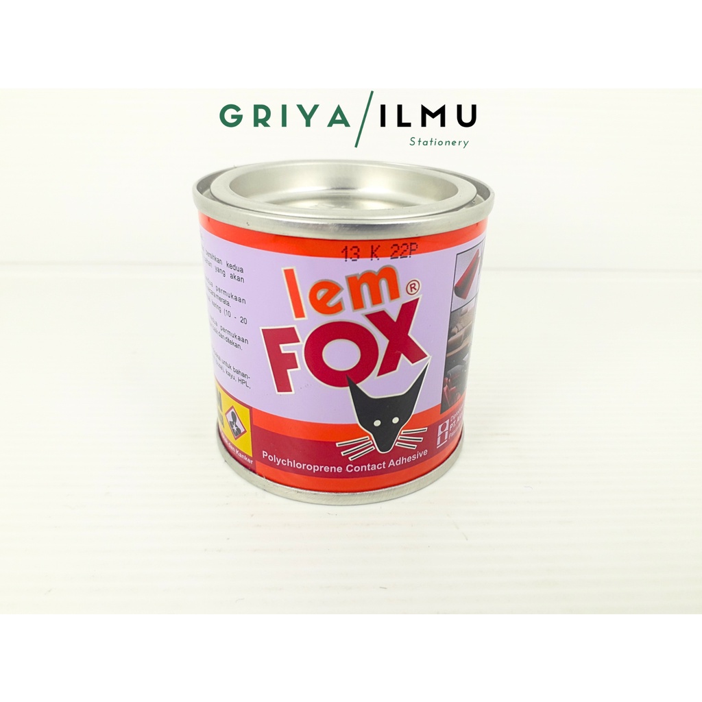 

Lem FOX Kuning Kaleng 70gr (0302177)