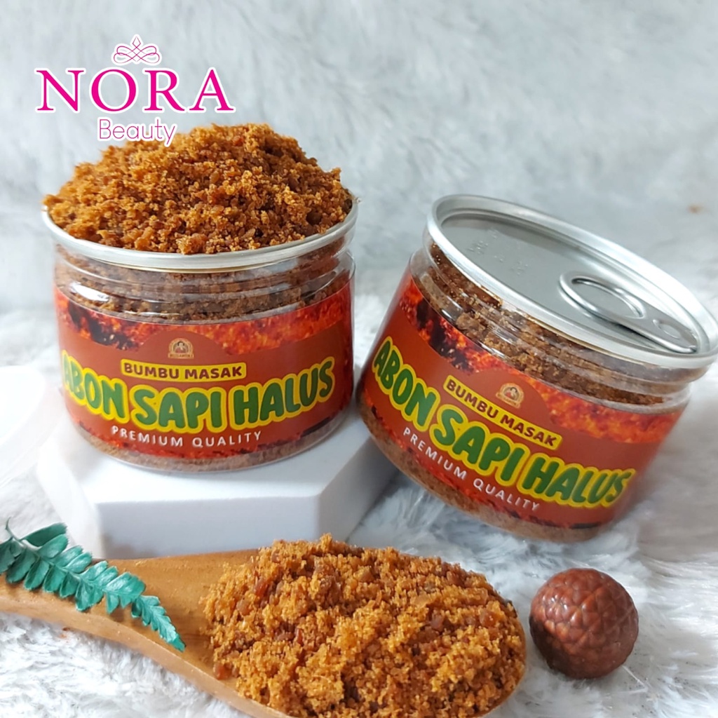 

Abon Sapi Halus / Abon Tabur Daging Sapi Kemasan CAN Premium //murah