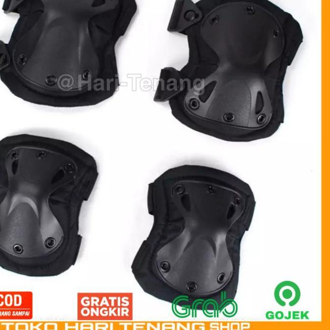 ☜ DEKER LUTUT DAN SIKU DEKER TACTICAL PERLINDUNGAN LUTUT ➵