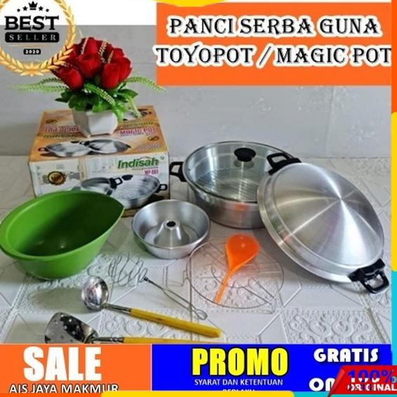 BOOMING PANCI SERBA GUNA MAGIC POT TOYOPOT PANCI WAJAN SERBA GUNA INDISAH