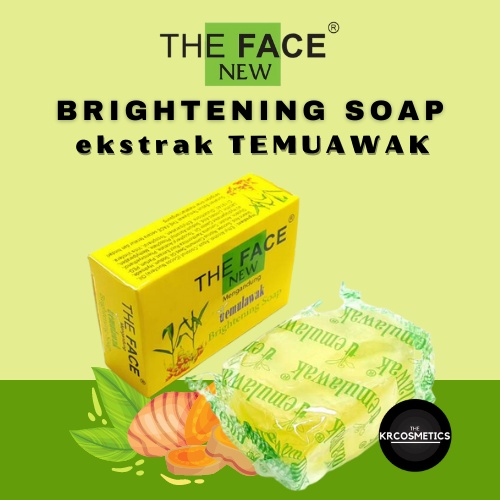 THE FACE brightening paket threatmen ekstak Temulawak 5 item