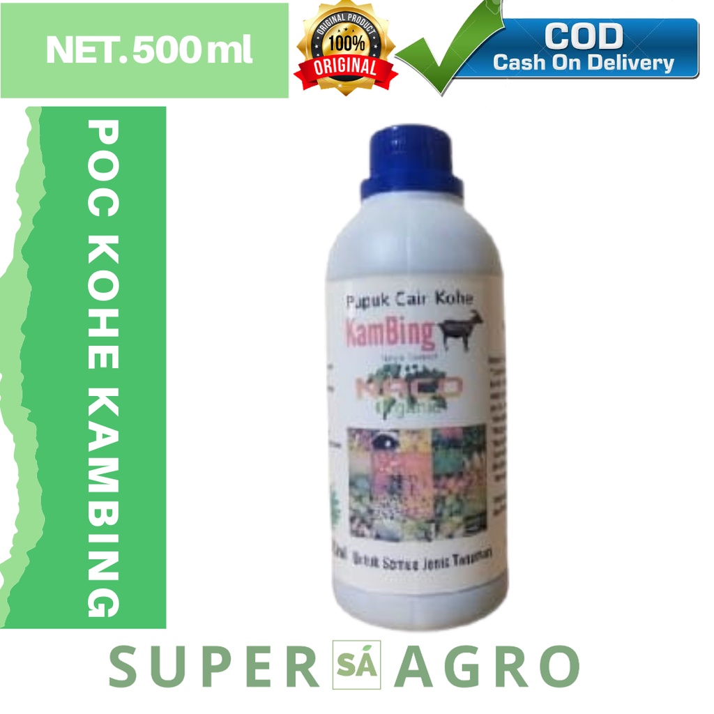 POC KOHE KAMBING - Pupuk Kohe Kambing - Pupuk Cair Kohe Organik - Pupuk Bagus
