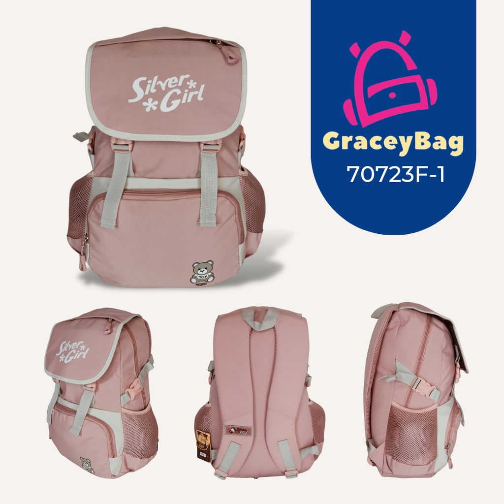 GB-70923F/70723F Tas Ransel Anak Perempuan / Remaja Silvergirl