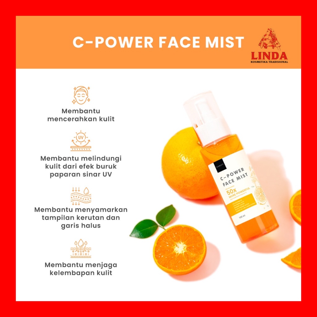 SCARLETT C-POWER FACE MIST