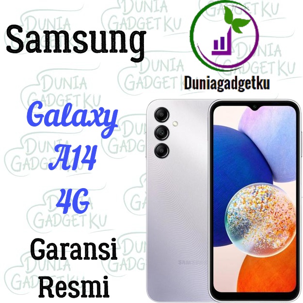 Samsung Galaxy A14 4G 4/128GB + 6/128GB Garansi Resmi