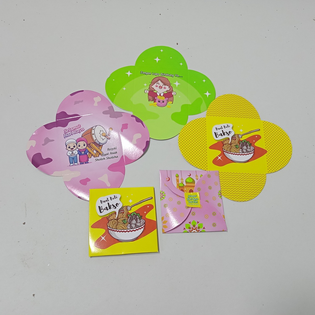 

amplop baling-baling isi 5 pcs