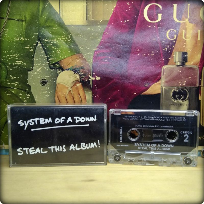 Kaset Pita Original System Of Down / Steal This Album