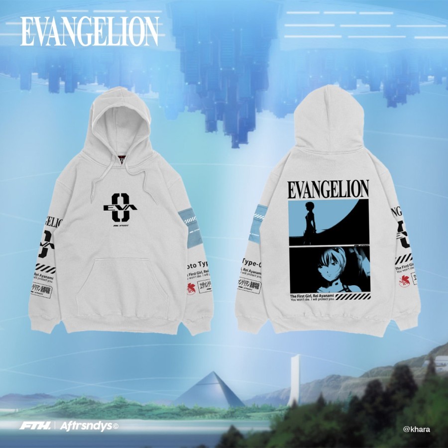 HOODIE | REI AYANAMI | EVANGELION X AFTRSNDYS X FTH