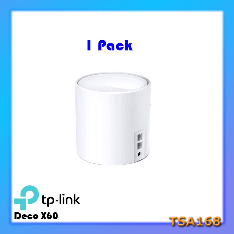 TP-Link Deco X60 AX3000 Whole Home Mesh Wi-Fi 6 System WIFI 3 Pack