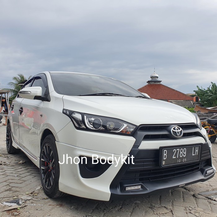 BODYKIT YARIS TRD 2014 2015 2016 2017 DEPAN PLASTIK ORIGINAL