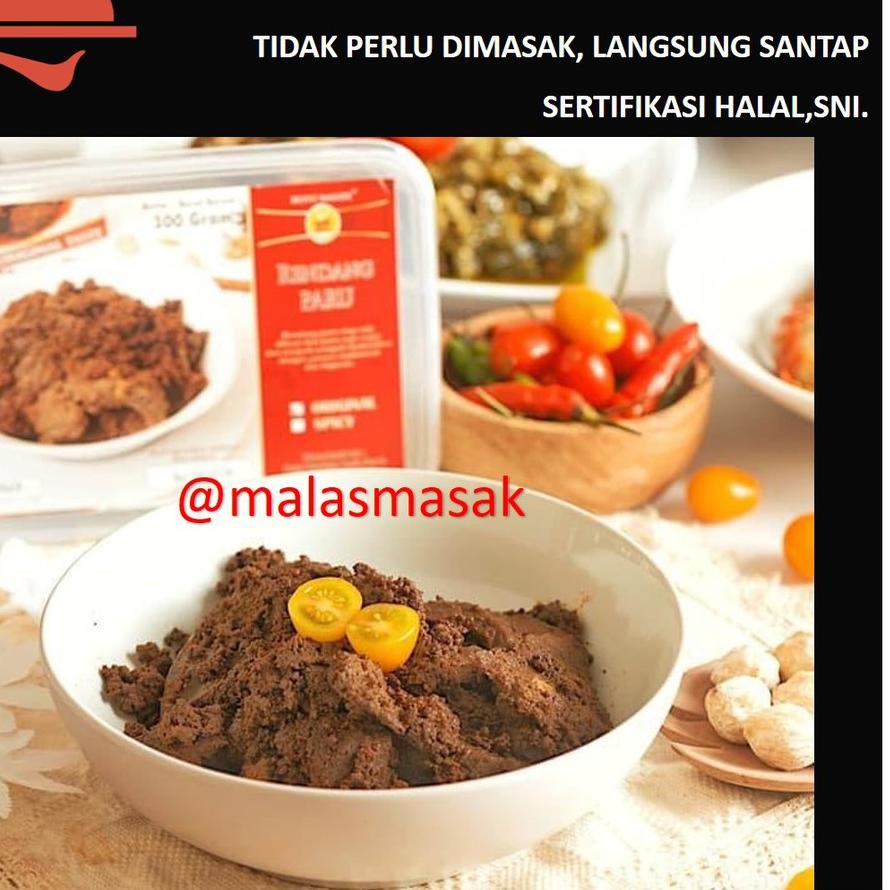 

♨ Rendang Paru Restu Mande Bukan Frozen Food ✥