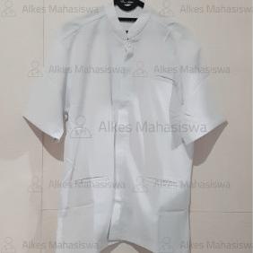 DISKON Baju Perawat Seragam Perawat Pria Lengan Pendek Merk Dua Saudara MURAH