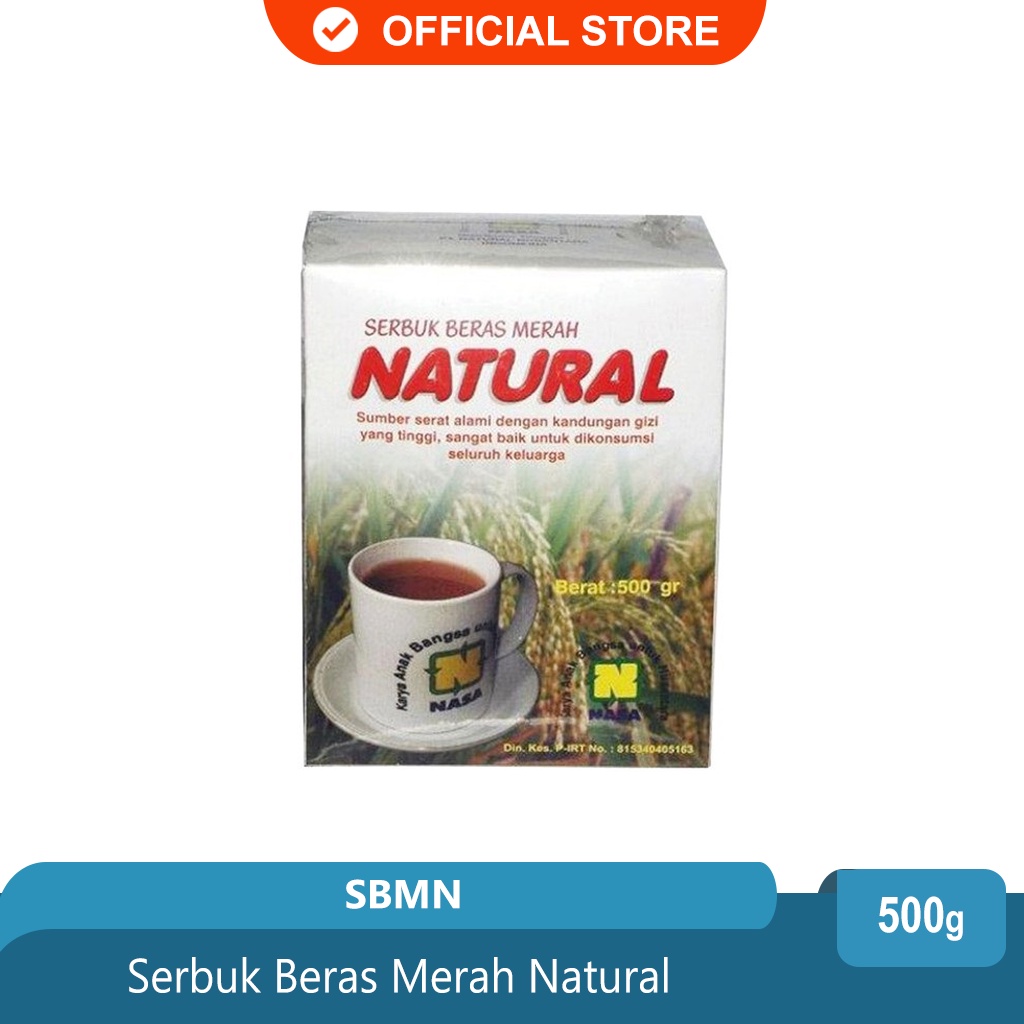 

Serbuk Beras Merah Natural 500g