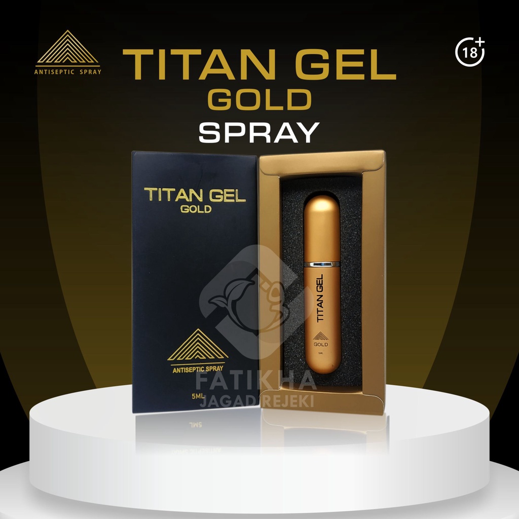 OBAT KUAT TAHAN LAMA TITAN GEL SPRAY | ANTISEPTIK ALAT VITAL PRIA DEWASA ORI BPOM