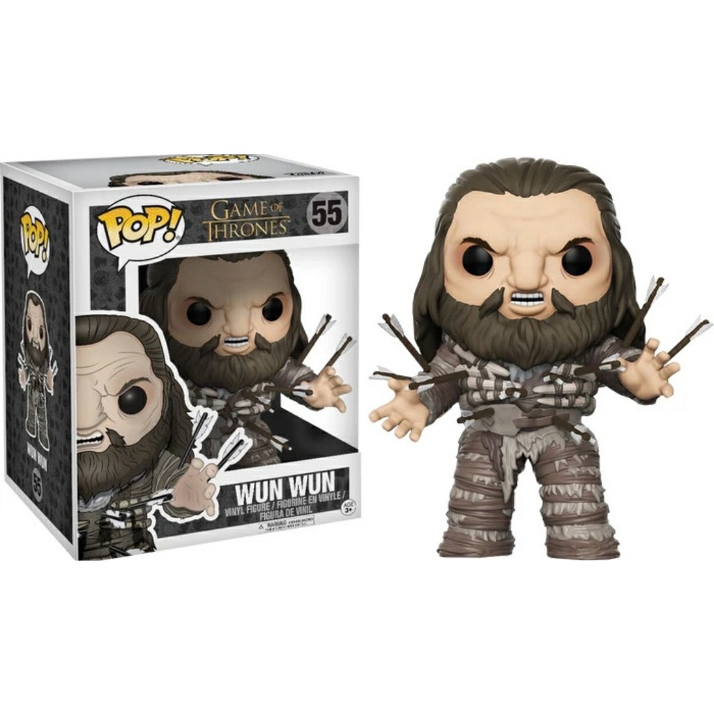 Funko Super Sized Pop - Game Of Thrones -Wun Wun- 6 inch