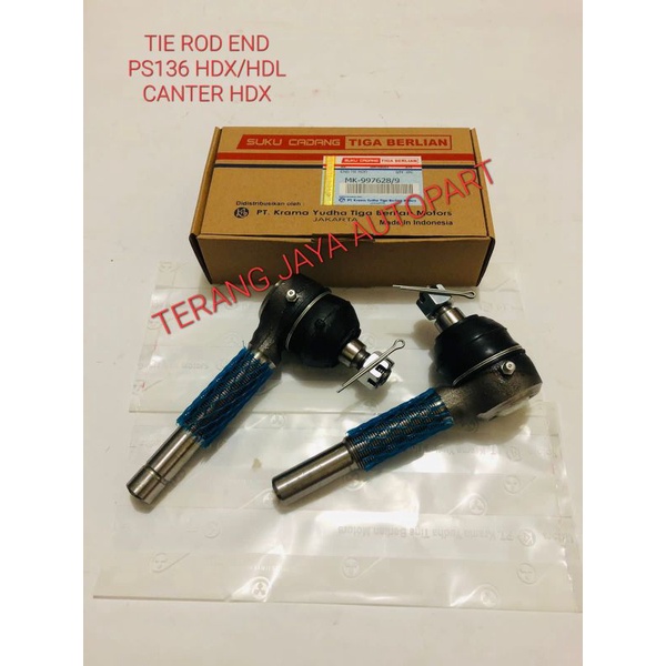 TIE ROD END-TIE ROD STERR MITSUBISHI CANTER PS136TURBO,,PS136hdl , CANTER HDX KTB