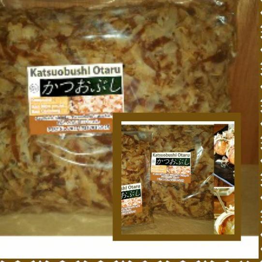 

♘ Katsuobushi - 200 Gr Ikan Cakalang Asap Khas Jepang- Taburan takoyaki ☞