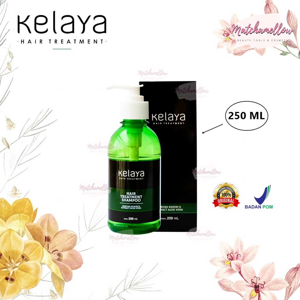 ❄️MATCHA❄️ SHAMPOO KELAYA ORIGINAL HAIR TREATMENT - RAMBUT RONTOK HAIR FALL SHAMPOO