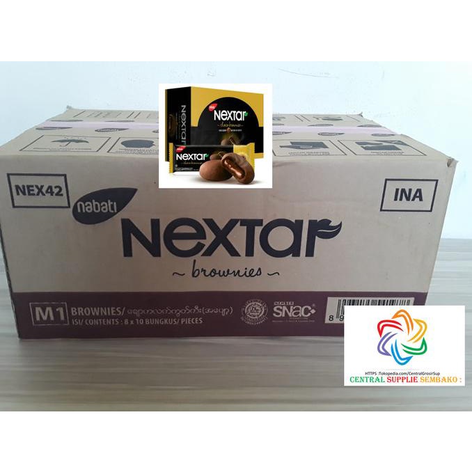 

BRG BARU Nabati Nextar Brownies [42grm /8 box x 10 pcs / 1 karton ]