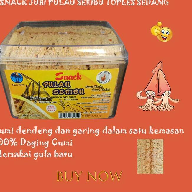 

✧ Snack juhi pulau seribu toples sedang makanan kecil cemilan juhi ★