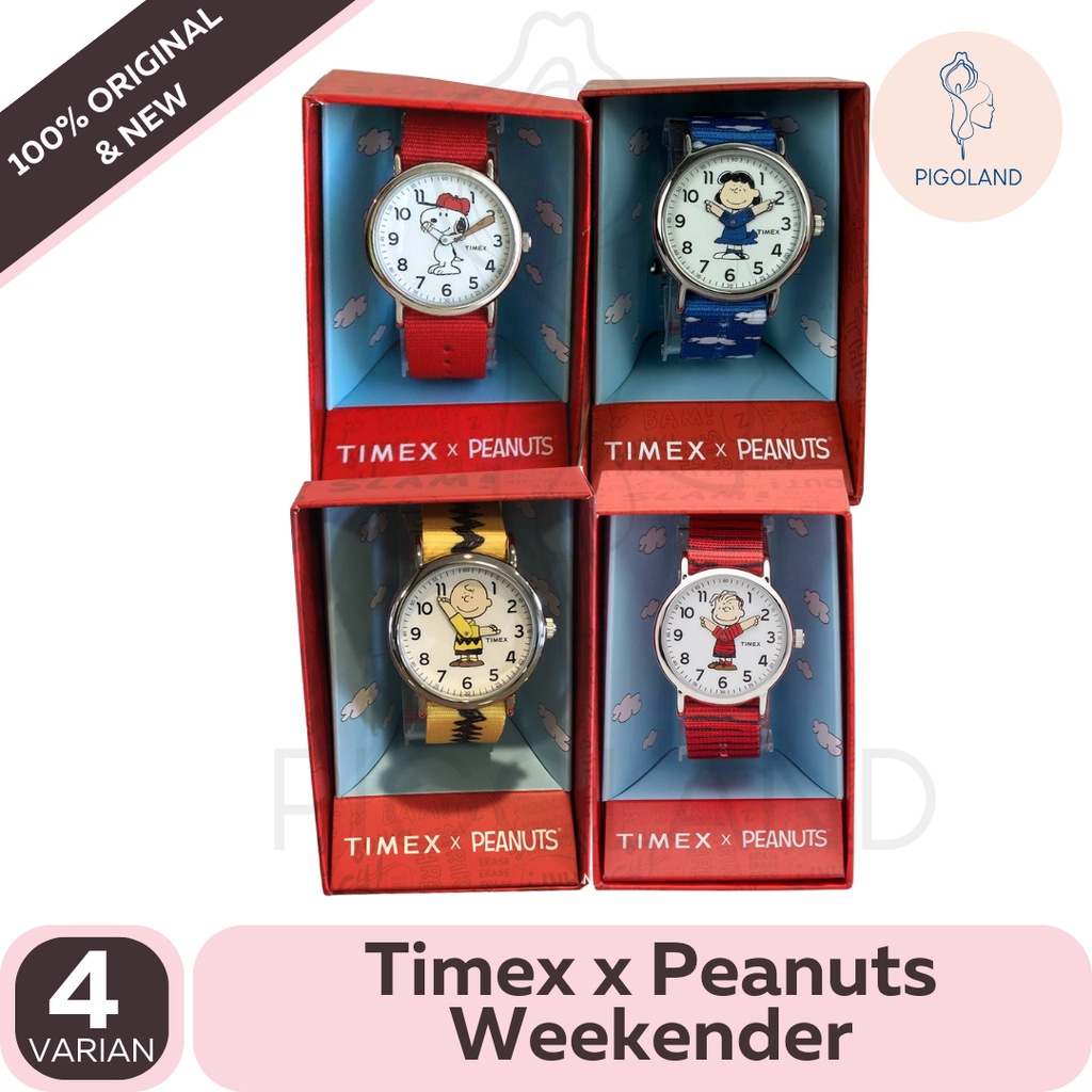 Timex Weekender Peanuts Collection 38mm Nylon Strap